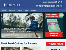 Tablet Screenshot of childidna.com